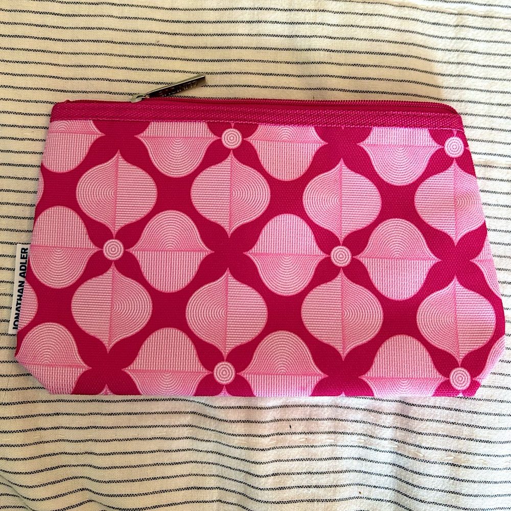 Clinique X Jonathan Adler makeup pouch
